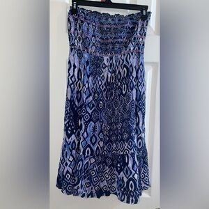 5/$25 Raviya Boho peasants maxi skirt, boho tiered maxi skirt - size small